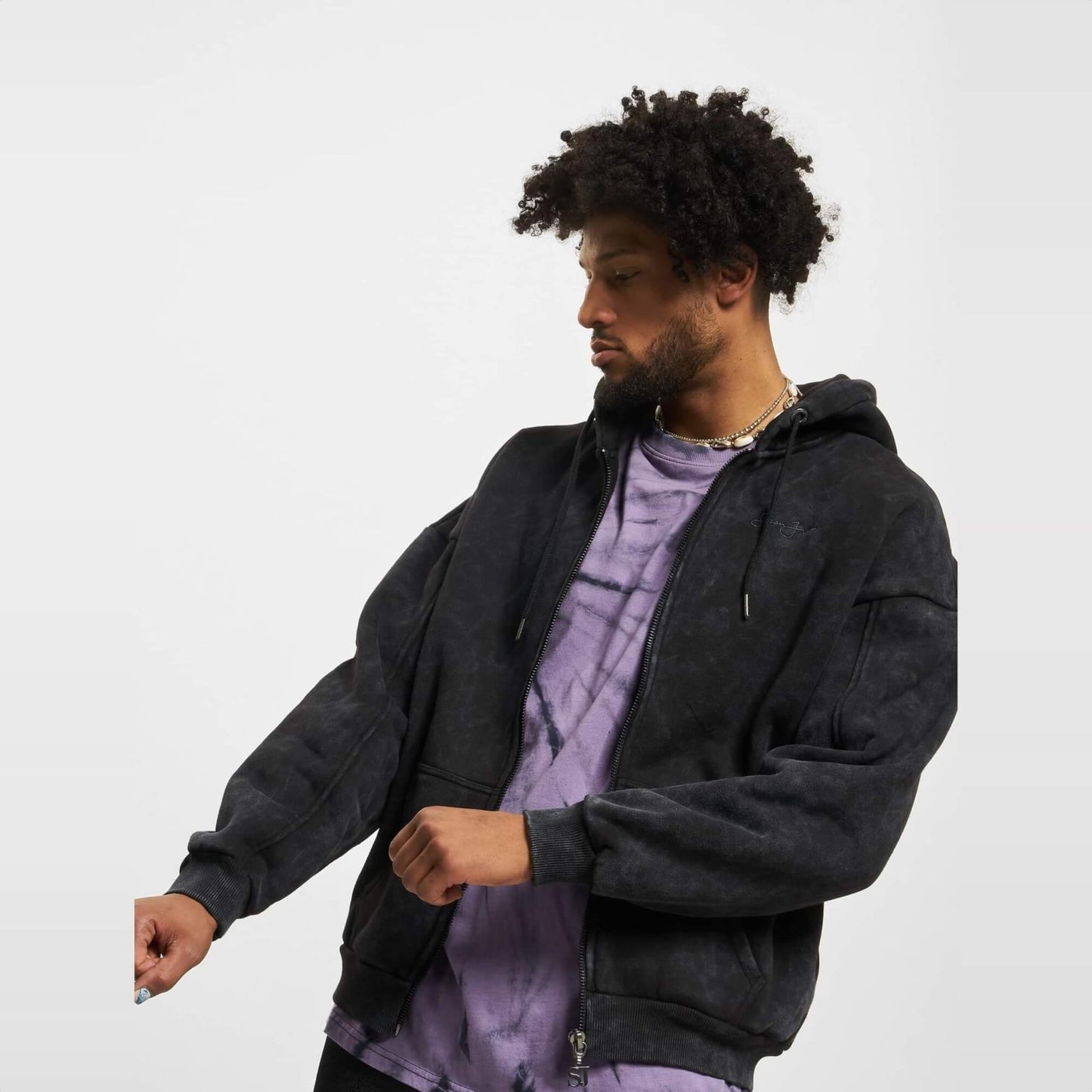 Mikina s kapucňou Sean John Back Print čierna