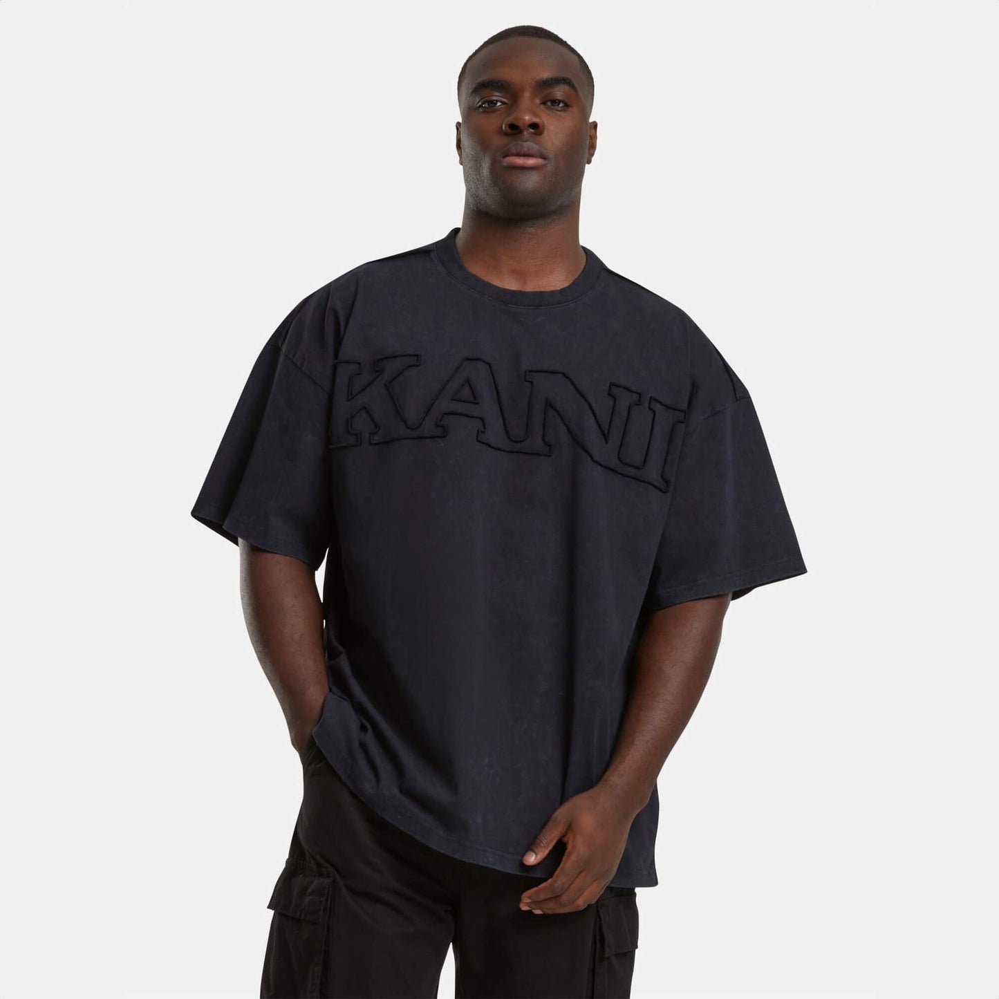 Tričko Karl Kani Kani Logo čierne