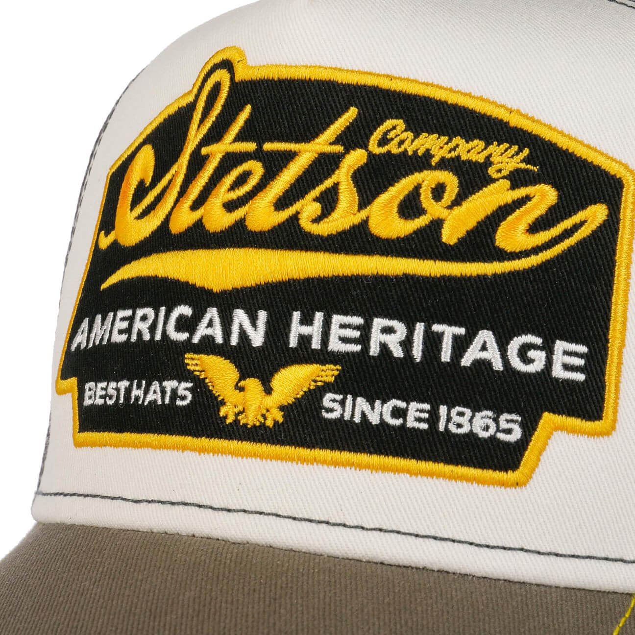 Šiltovka Stetson Trucker Cap American Heritage Olive/White