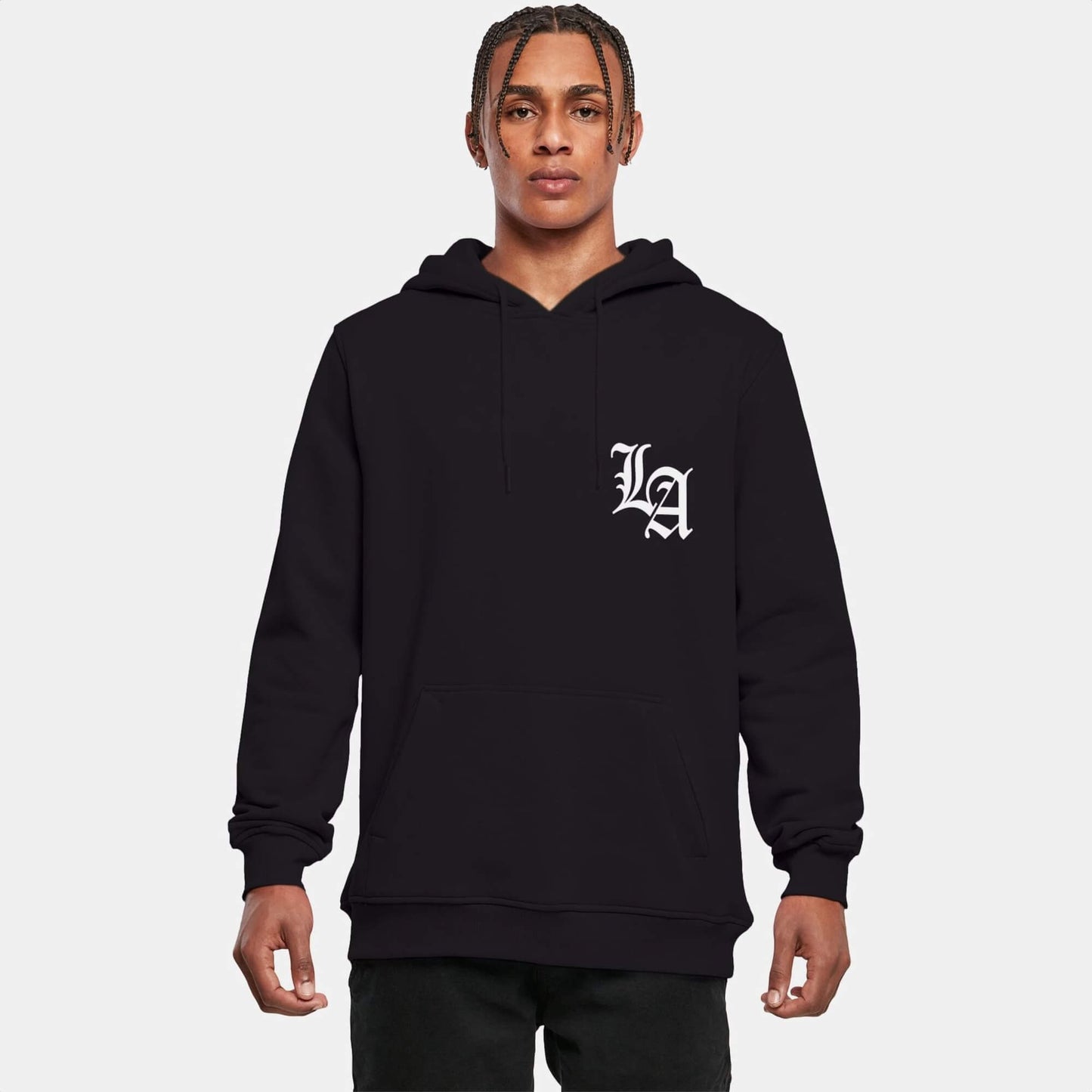 Mikina s kapucňou Mister Tee Modern čierna