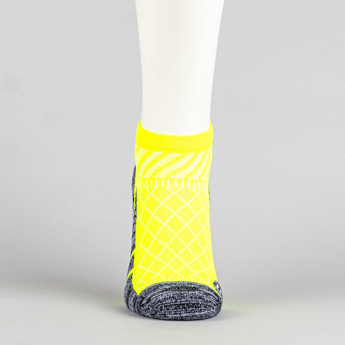 Pánske bežecké členkové ponožky PEAK Running Socks neónovo žlté
