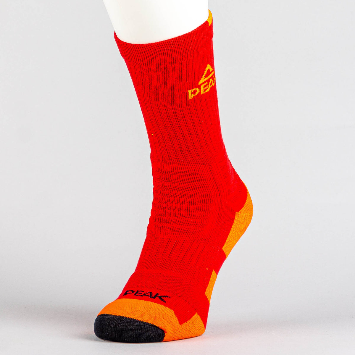 Basketbalové ponožky PEAK Basketball Socks červeno-oranžové