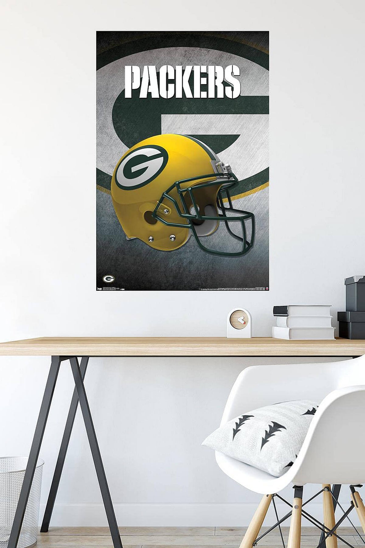 Plagát NFL Poster Green Bay Packers Helmet