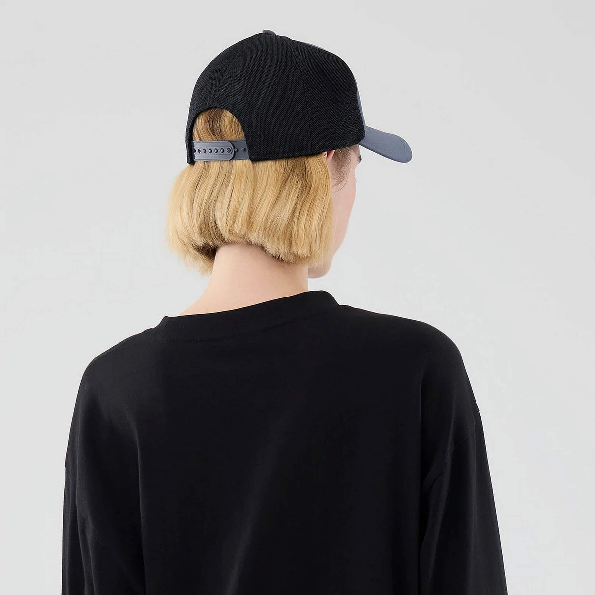 Tričko NEW ERA LA Dodgers MLB Black Oversized Long Sleeve T-Shirt čierne