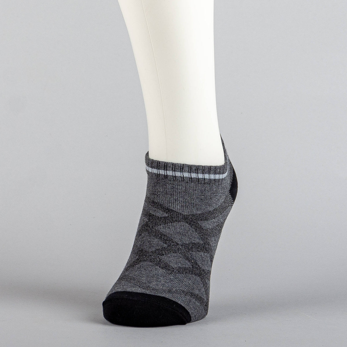 Pánske členkové ponožky PEAK Fashion Anklet tmavosivé