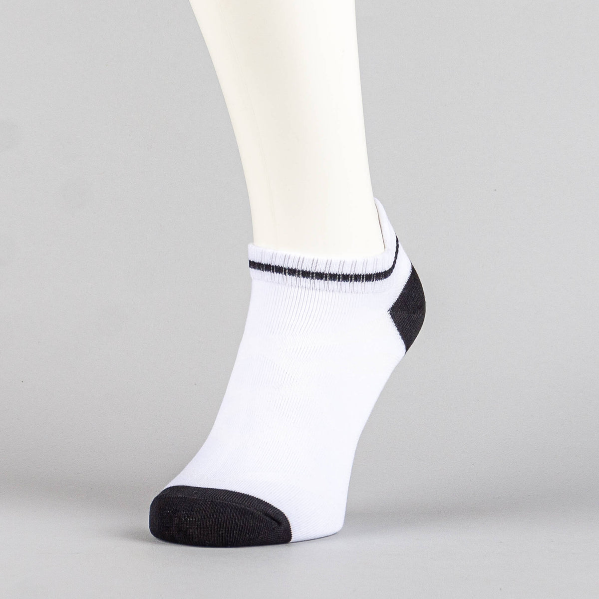 Pánske členkové ponožky PEAK Fashion Anklet bielo-čierne