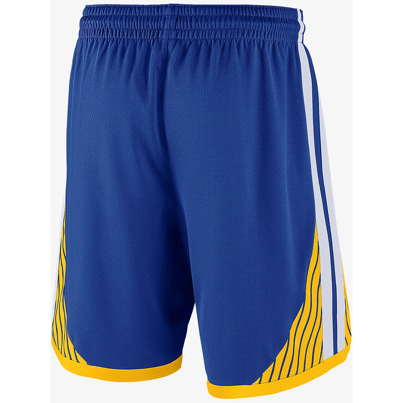 Detské basketbalové šortky Nike NBA Icon Replica Short Golden State Warriors (od 0 do 7 rokov) modrá/žltá