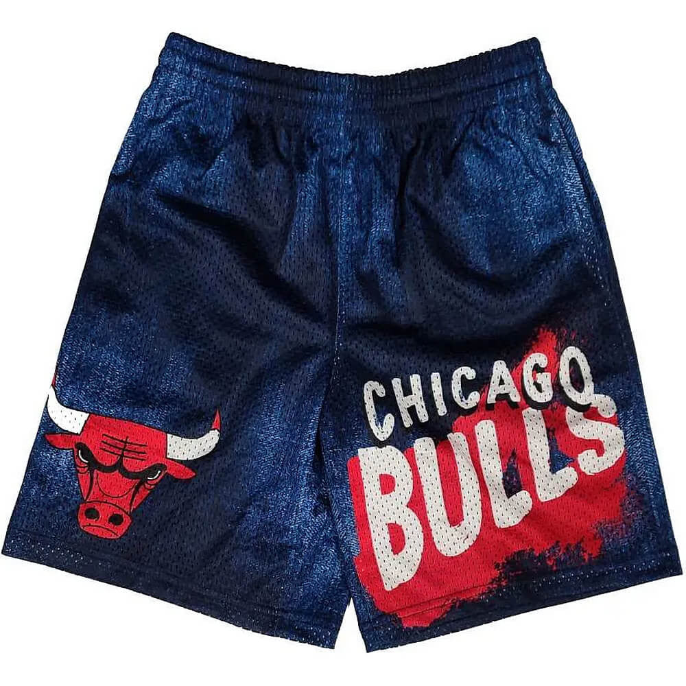 Detské basketbalové šortky Outerstuff NBA Heating Up' Short Chicago Bulls (od 8 do 20 rokov) modré