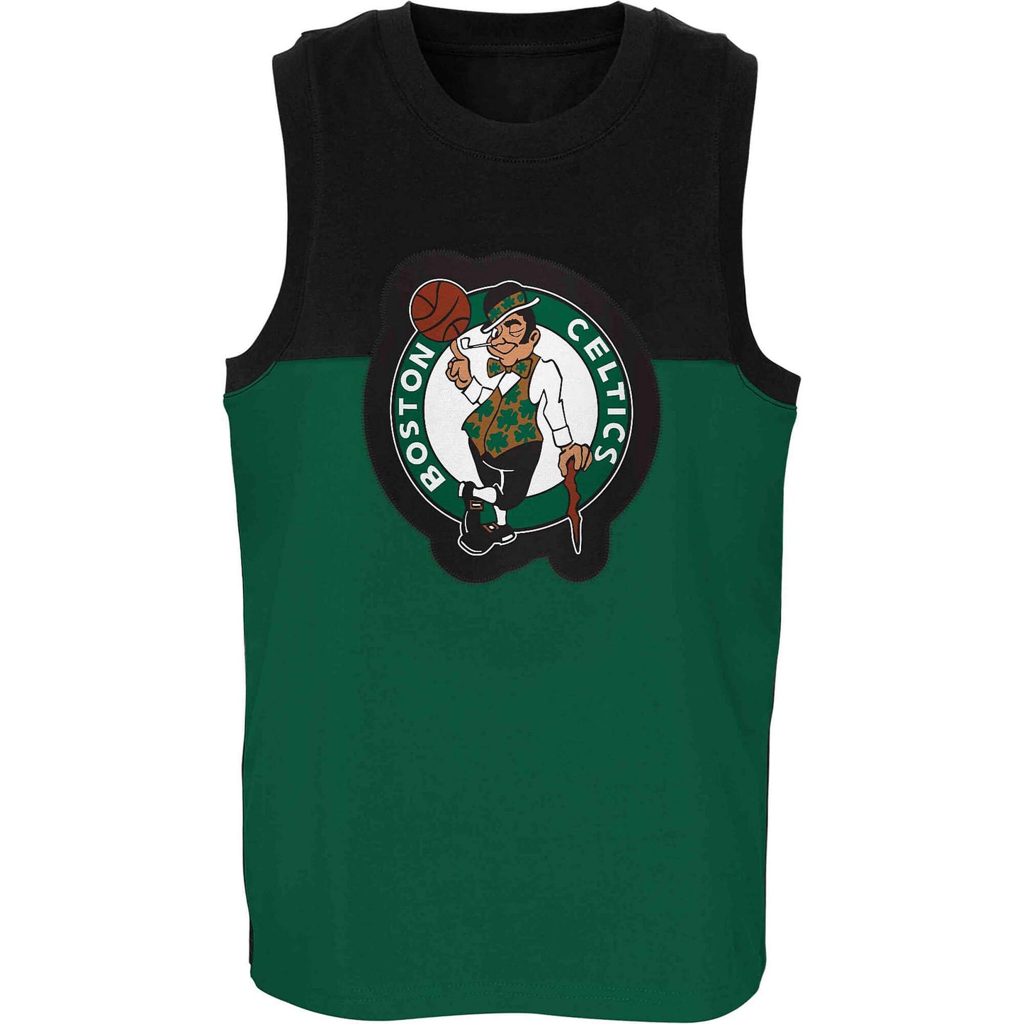 Detské tielko Outerstuff NBA Revitalize Tank Top Boston Celtics zeleno-čierne