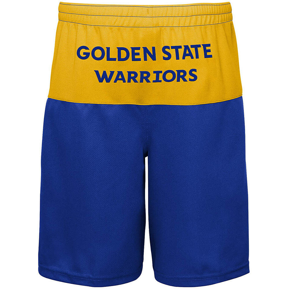 Outer Stuff Pandemonium N&N Short Golden State Warriors Stephen Curry Blue/Yellow