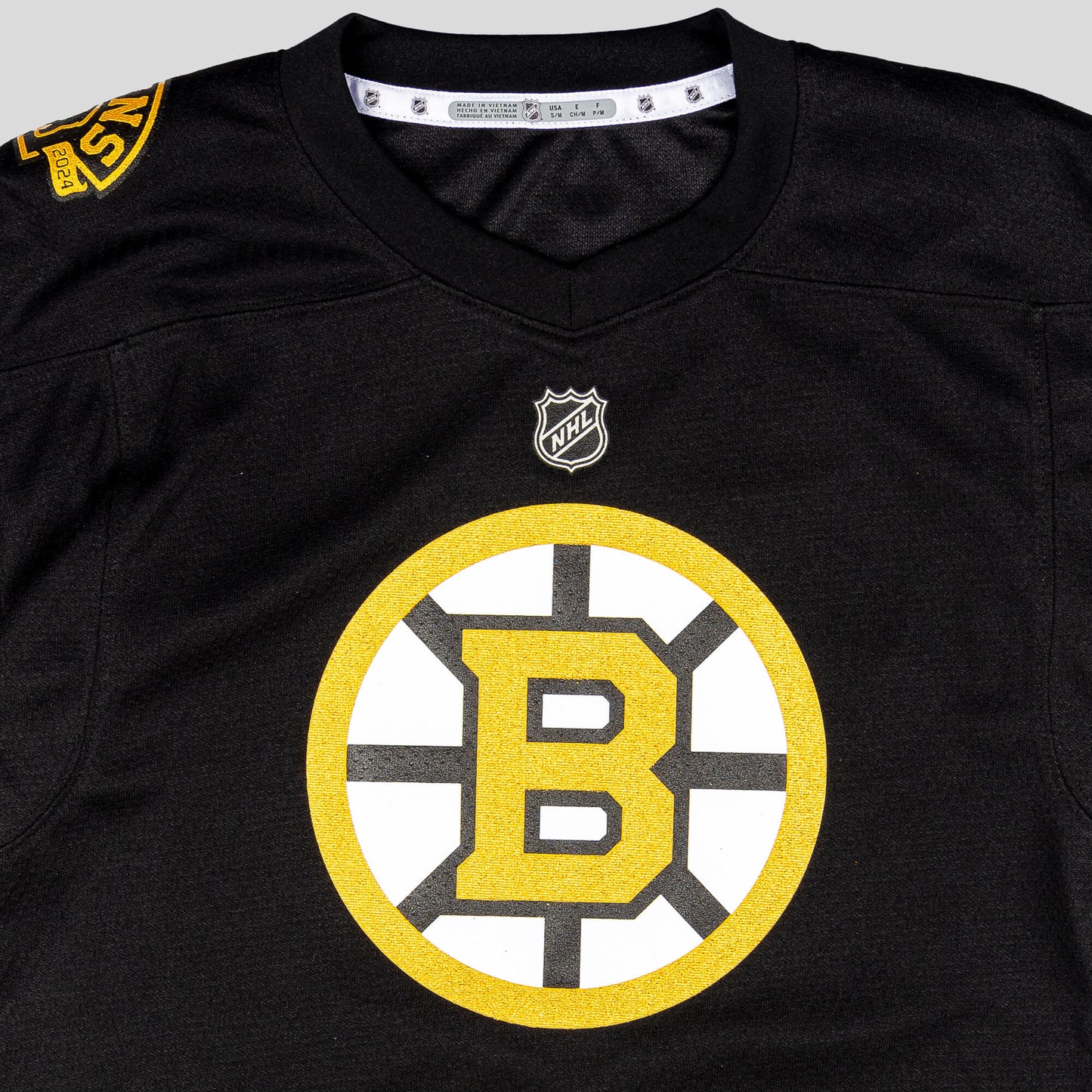 Outer Stuff Nhl Replica Home/Team Color Jersey - Boston Bruins - Black