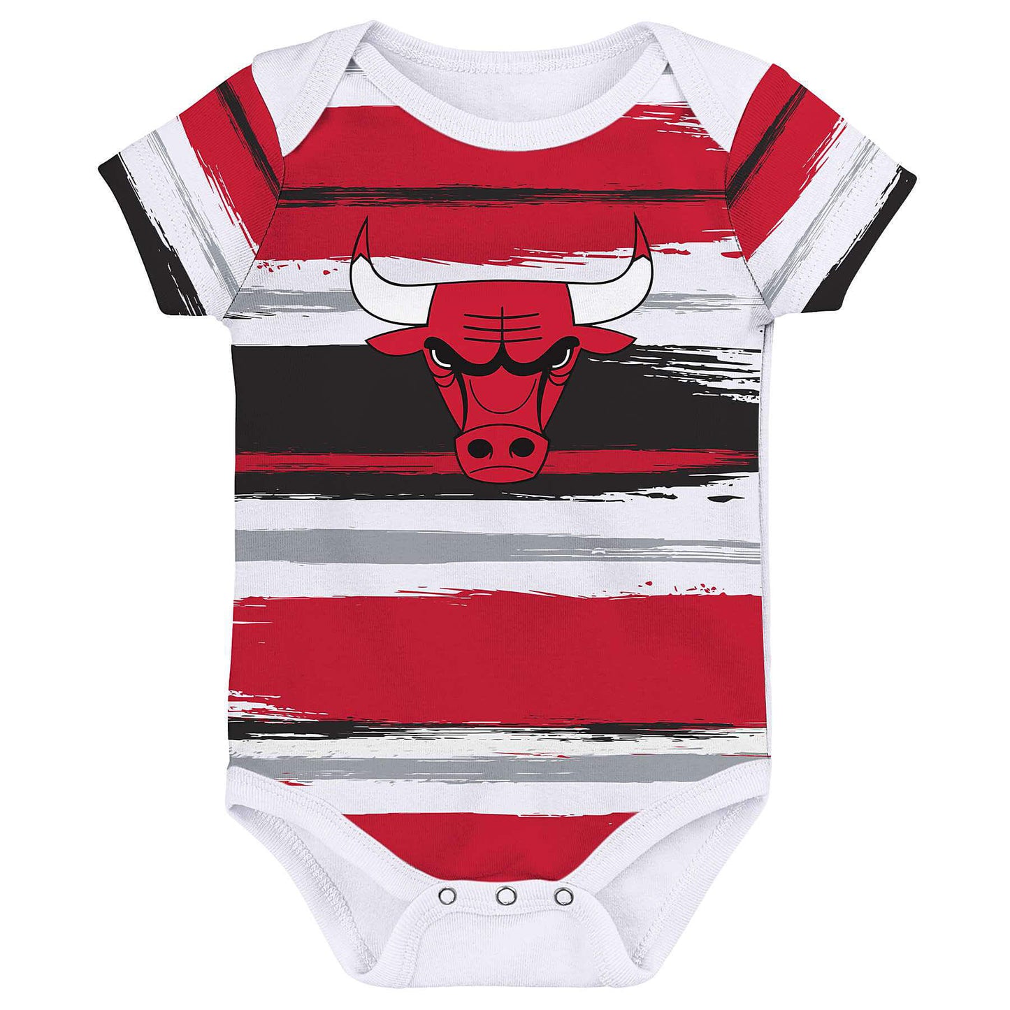 Detské body Outer Stuff NBA Team Favorite SS Creeper Chicago Bulls čierna/červená/biela