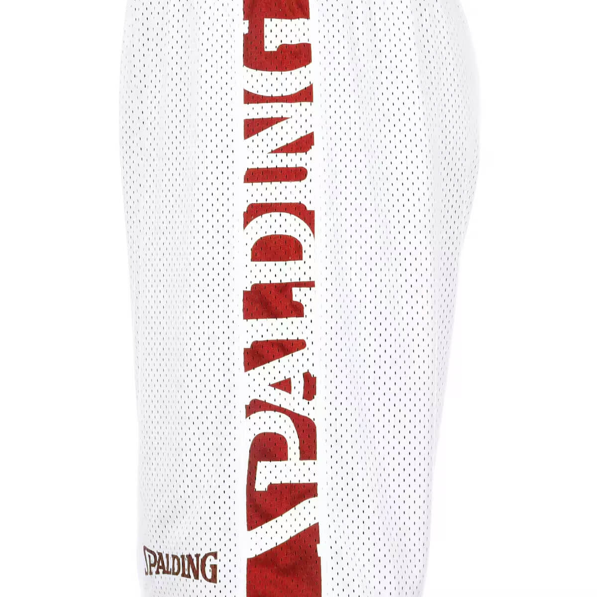 Basketbalové obojstranné šortky Spalding Essential Reversible Shorts červená/biela