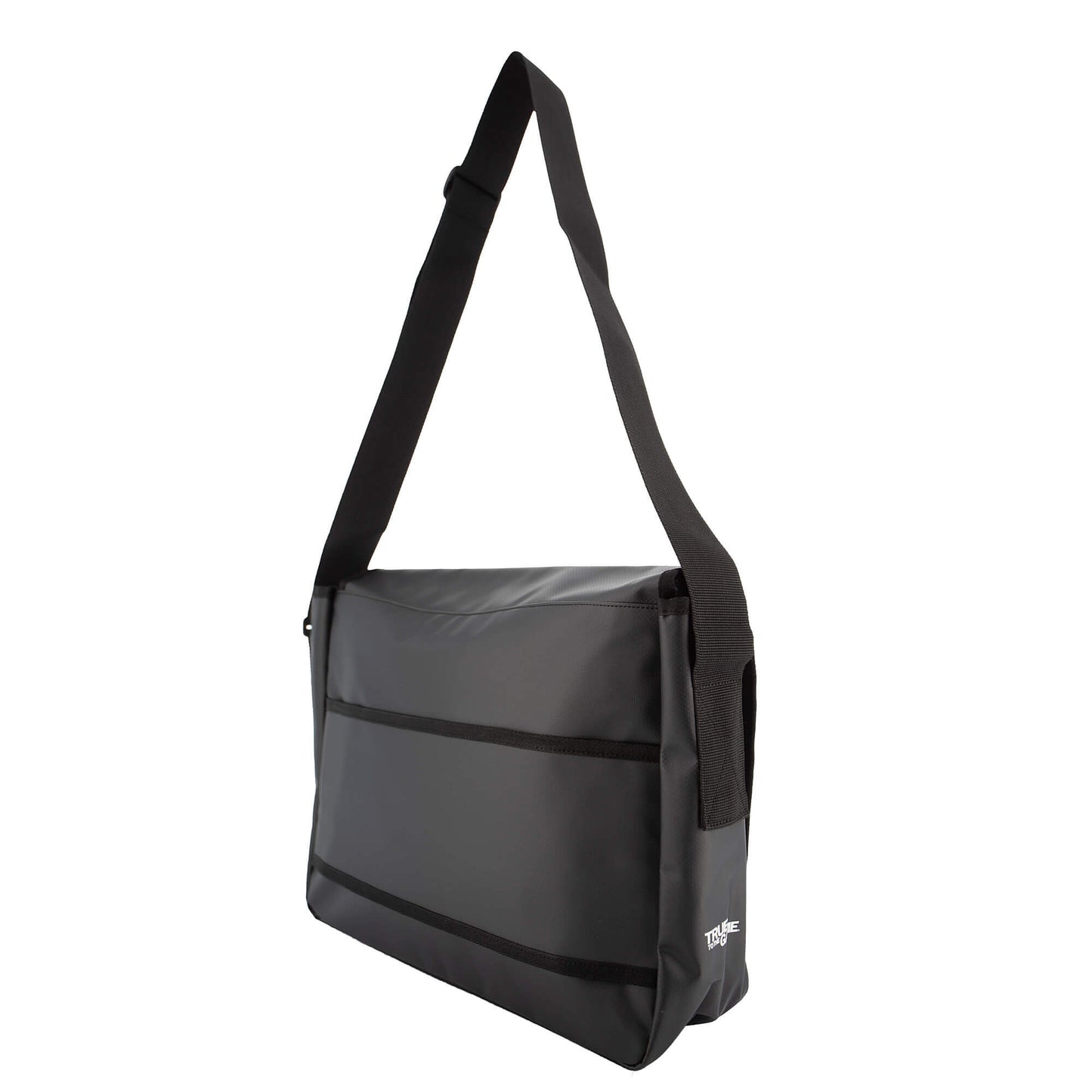 Taška cez rameno Spalding Premium Sports Messenger Bag čierna