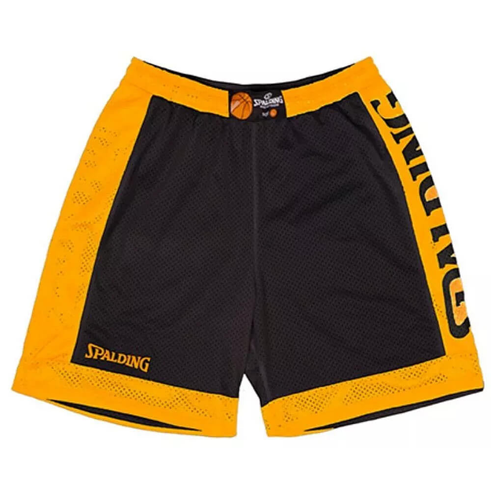 Basketbalové obojstranné šortky Spalding Reversible Shorts oranžovo/čierne