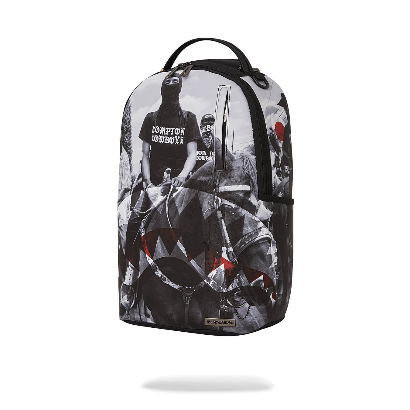 Sprayground Compton Cowboys Ride Alone Backpack Black