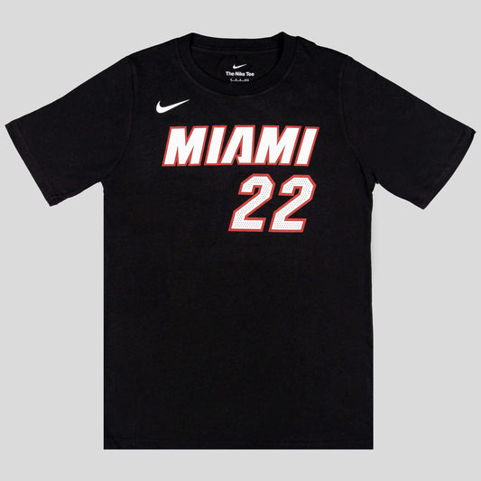 Nike Boys N&N Tee Icon Miami Heat Jimmy Buttle Black
