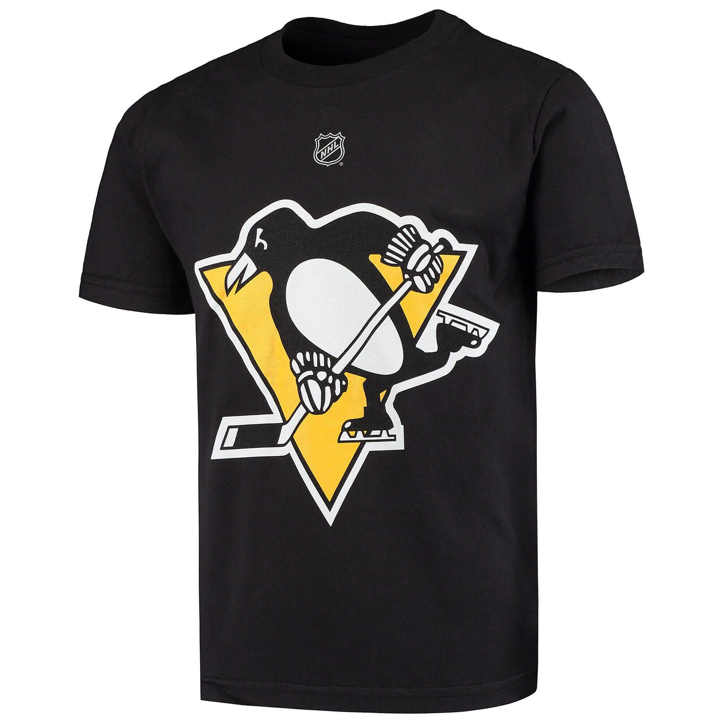 Outer Stuff Nhl Name And Number Ss Tee Pittsburgh Penguins - Crosby Sidney Black