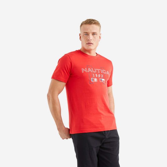Nautica Kaden T-Shirt B&T True Red