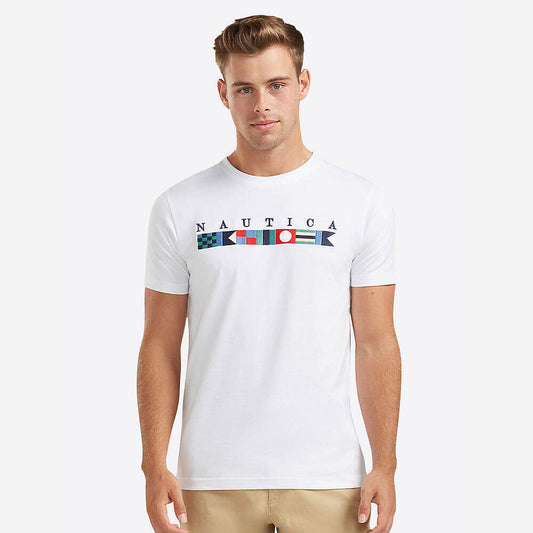 Nautica Fortis T-Shirt B&T White