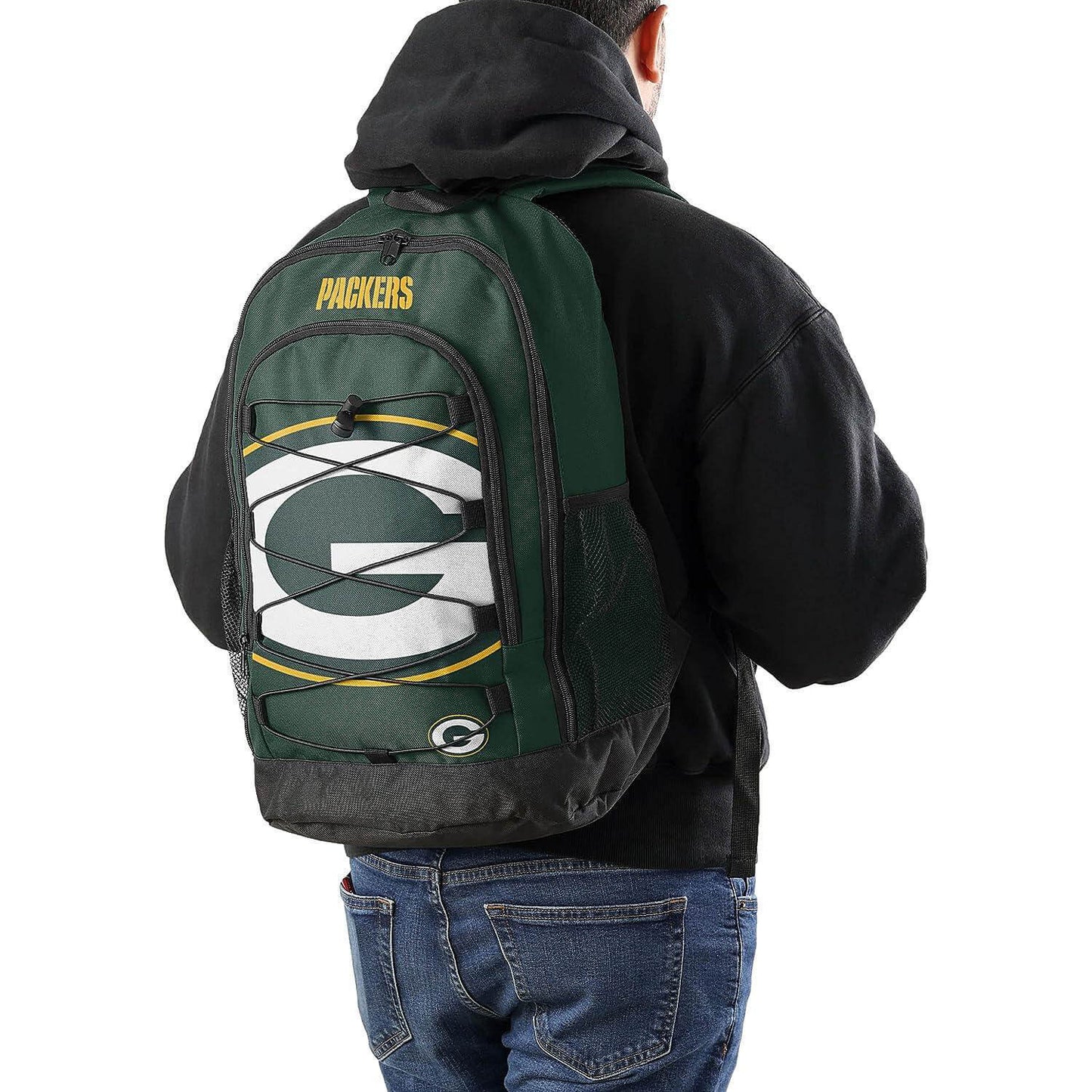Batoh Forever Collectibles Green Bay Packers - NFL - Two Tone Cylinder Back Pack zelený