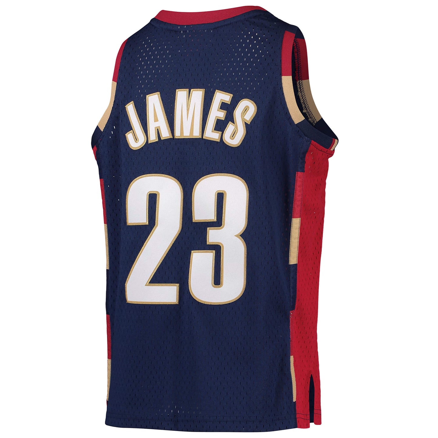 Basketbalový dres Mitchell & Ness NBA Swingman Jersey Alternate Cleveland Cavaliers LeBron James tmavomodrý