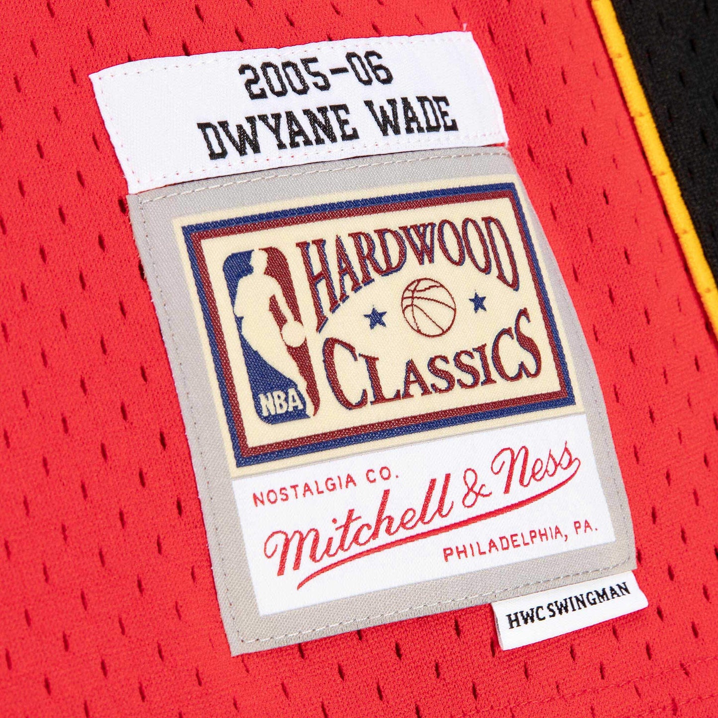 Basketbalový dres Mitchell & Ness NBA Swingman Jersey Alt. Miami Heat Dwayne Wade červený