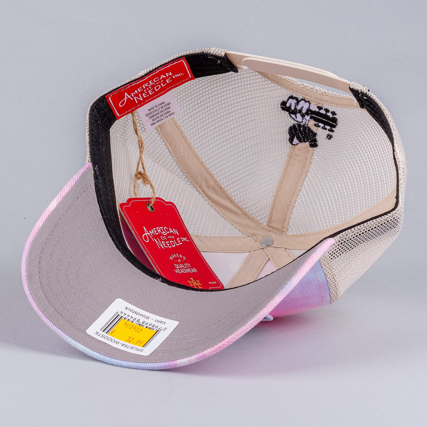 Šiltovka so sieťkou American Needle Valin - Woodstock - farebná