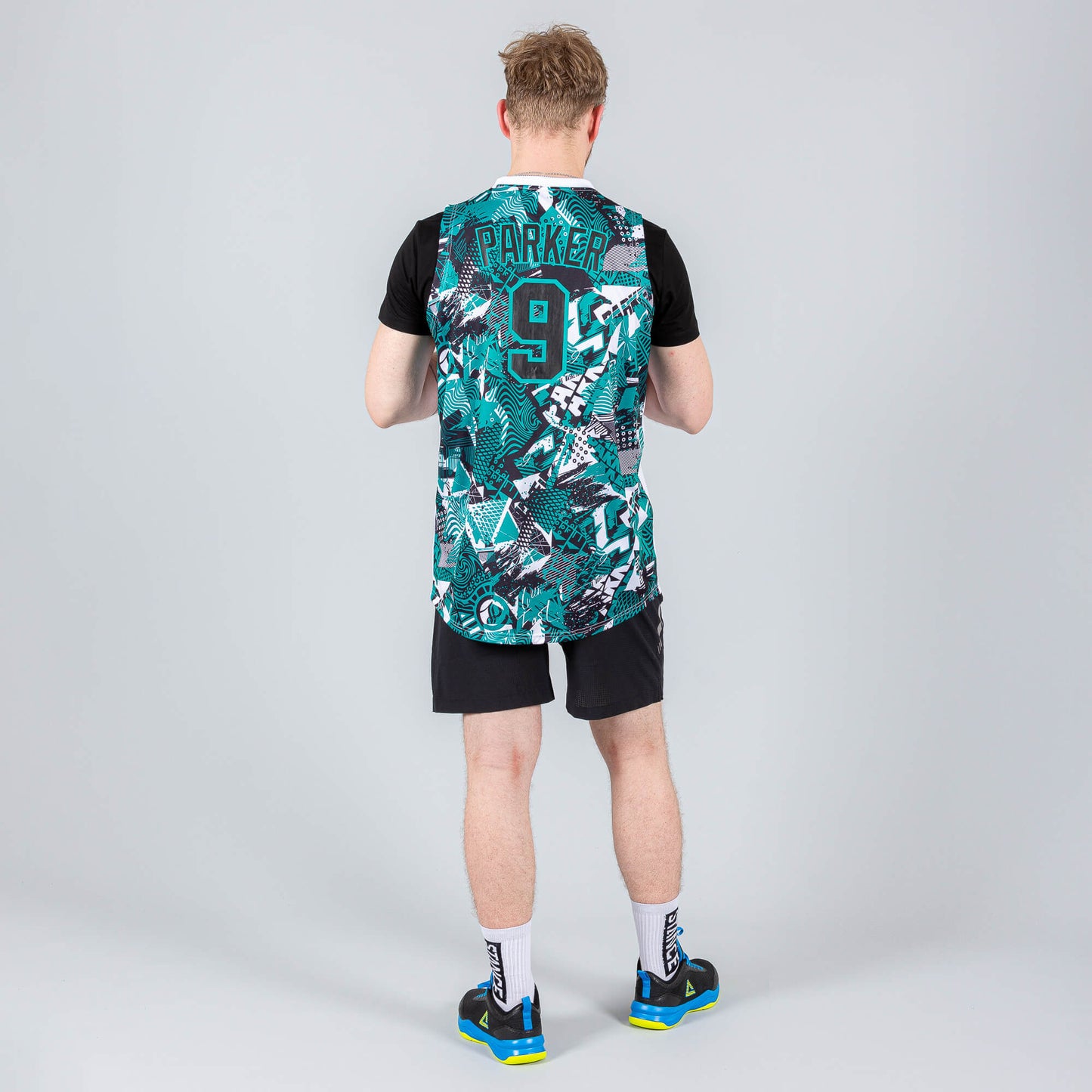 Basketbalový dres PEAK TONY PARKER SERIES BASKETBALL VEST biely/zelený