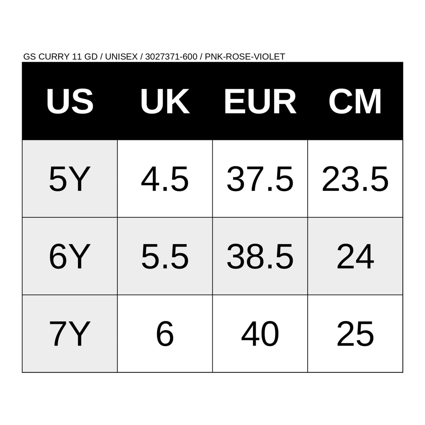 Basketbalové tenisky Under Armour GS CURRY 11 GD PINK/ROSE/VIOLET