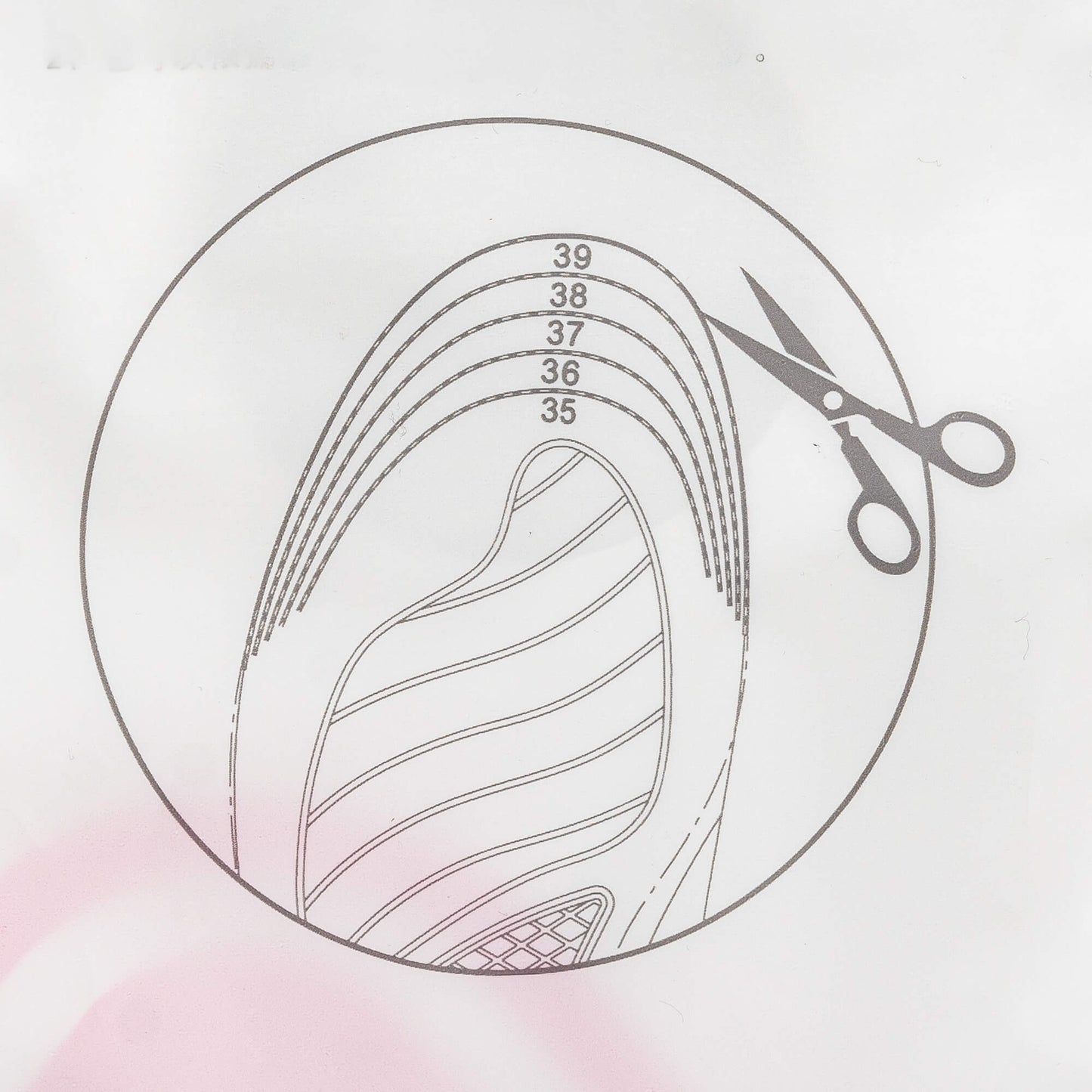 Vložky do topánok Peak Cuttable Insole (EU 40-44)