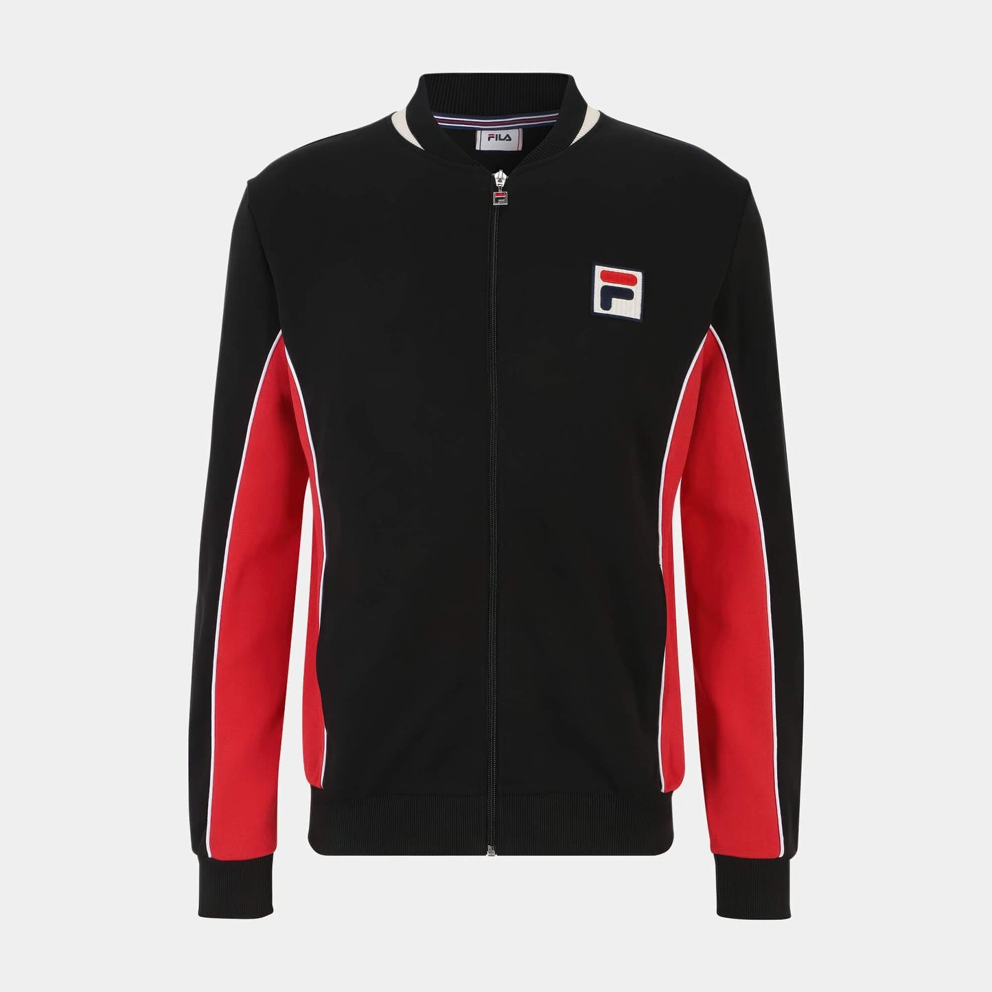 Tepláková bunda Fila SETTANTA track jacket Black-True Red čierna/červená