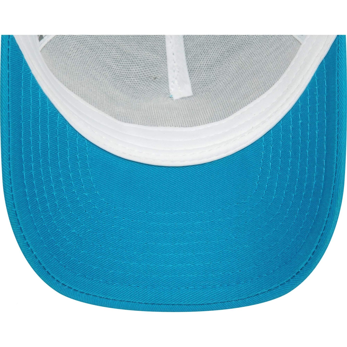 Detská šiltovka so sieťkou New Era 940K MLB New York Yankees Child League Essential Bright Blue A-Frame Trucker Cap bledomodrá