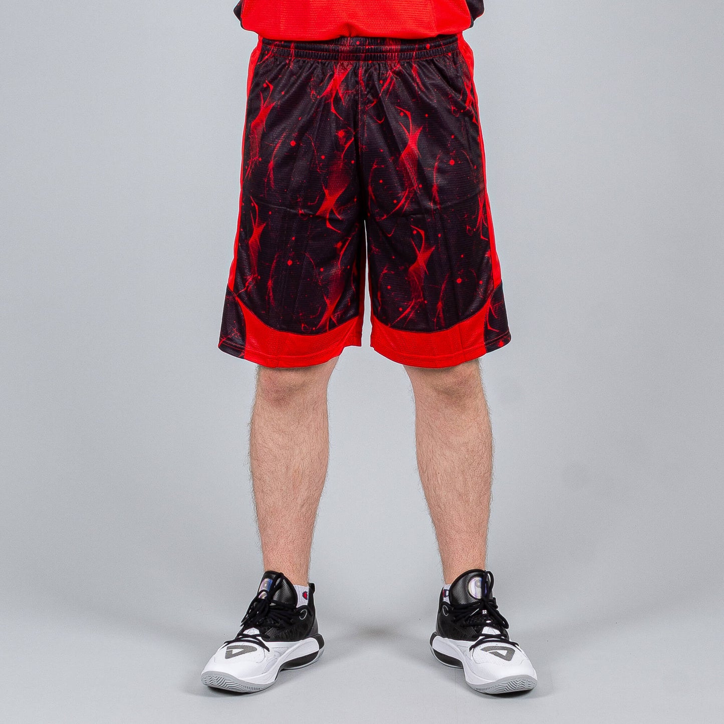 Basketbalová súprava (dres + trenírky) Peak Basketball Sets Match červená