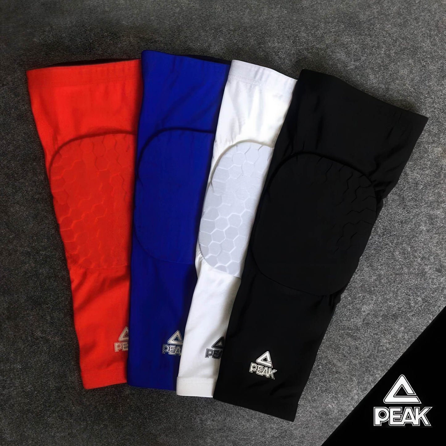 Predĺžený chránič kolena Peak Knee Protector červený