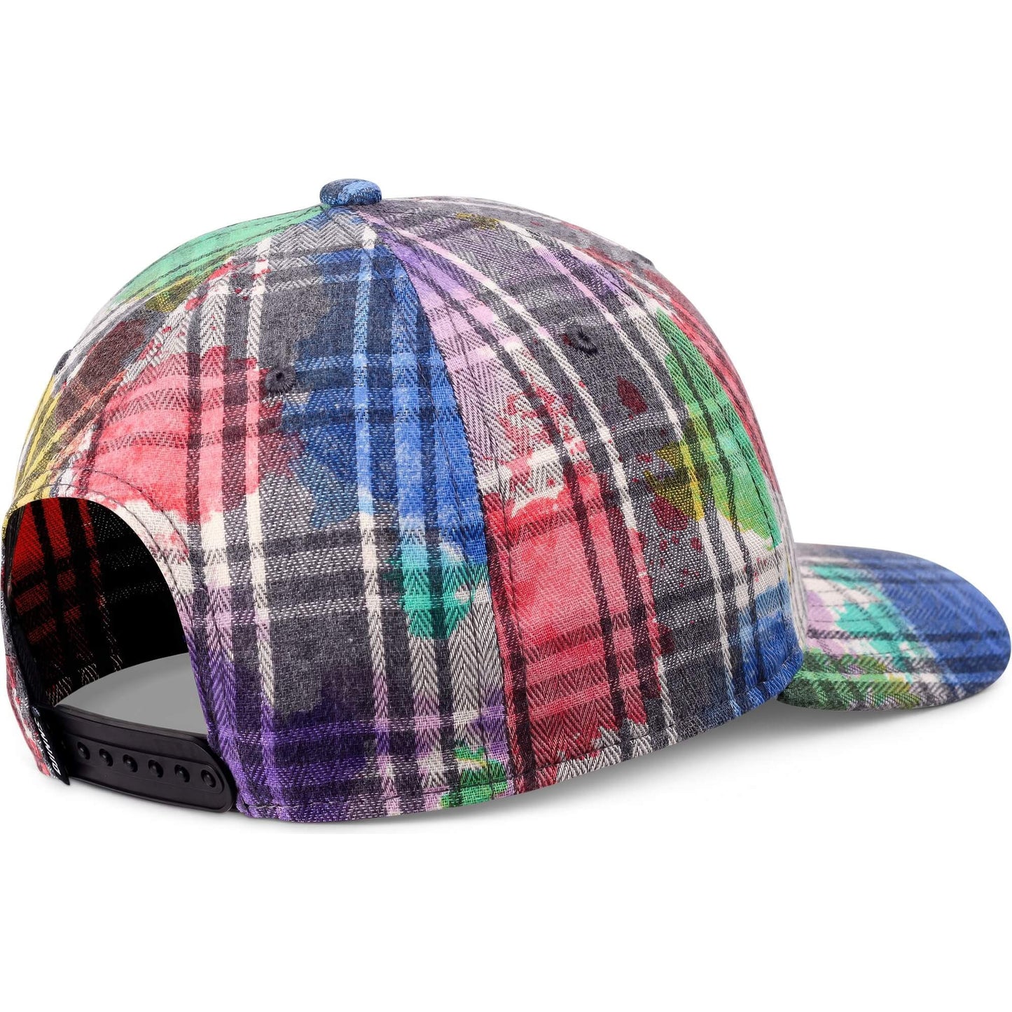 Šiltovka Djinn's 6-Panel Truefit Cap Dirty Check multi
