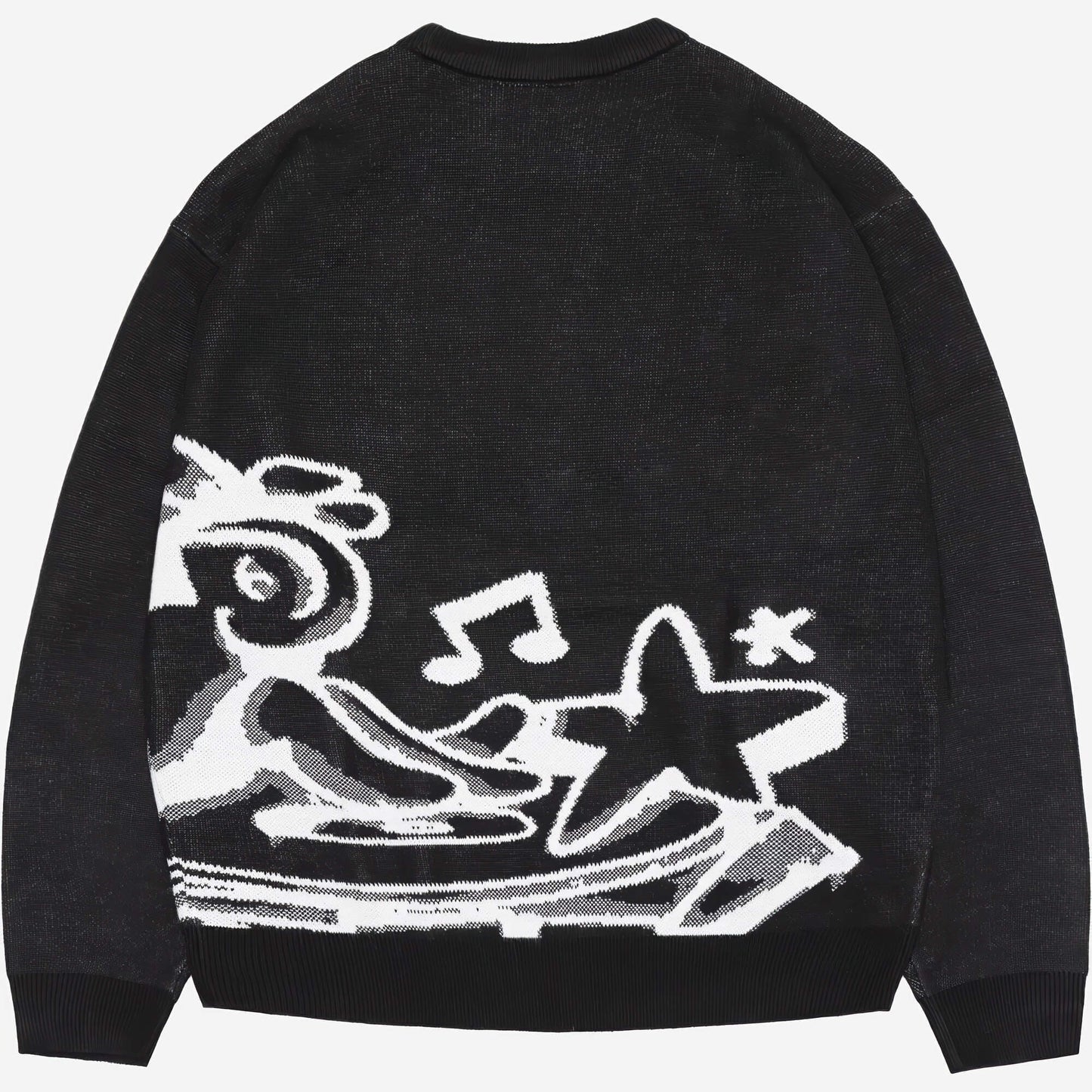 Sveter Jacker C.R.E.A.M Knit Crewneck čierny