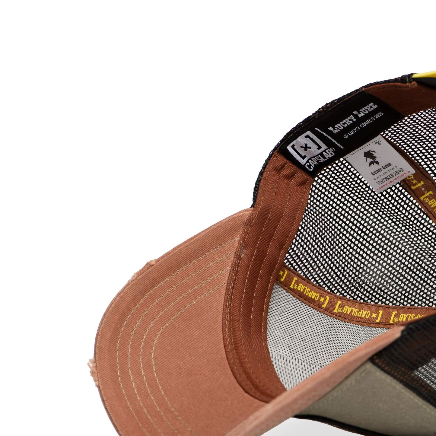 šiltovka trucker CAPSLAB X LUCKY LUKE khaki