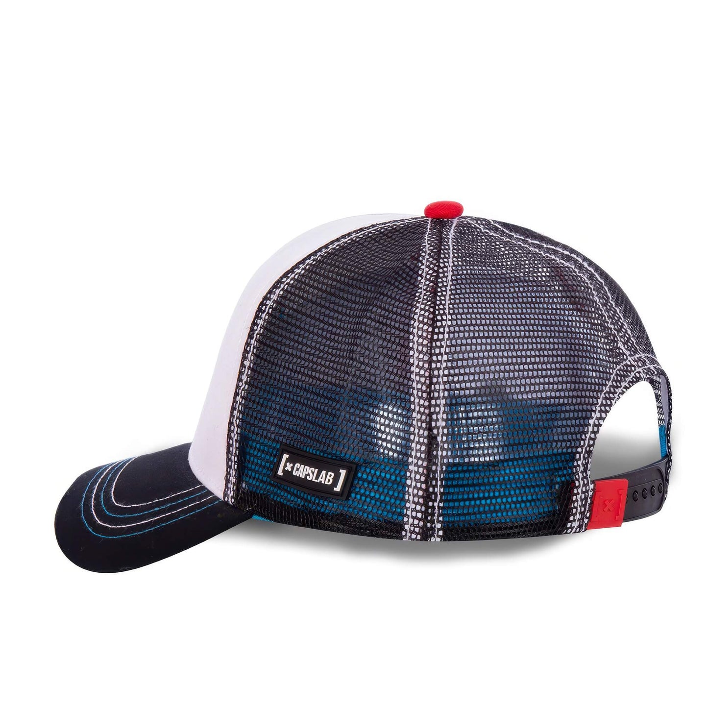 Šiltovka so sieťkou Capslab Trucker cap PEANUTS biela