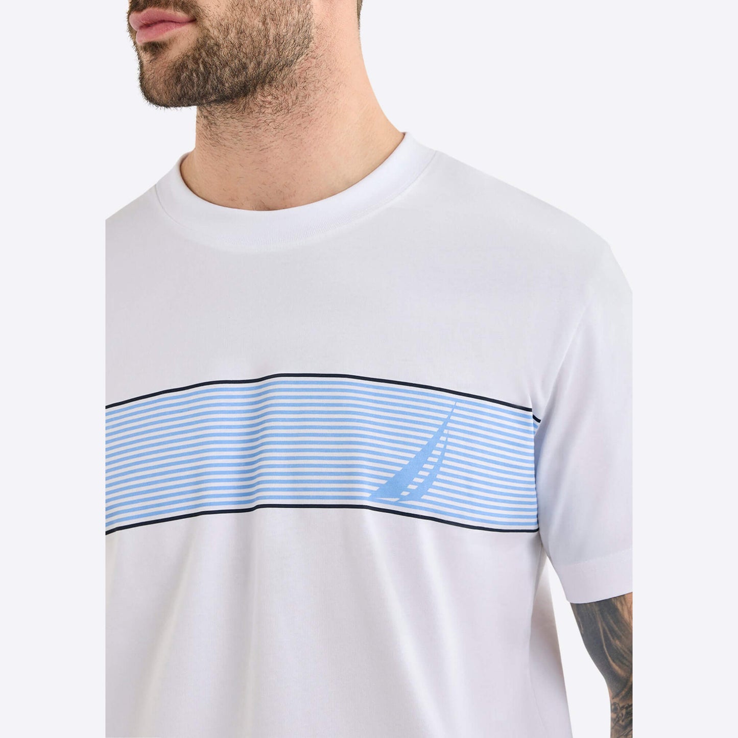 Tričko Nautica Sennen T-Shirt biele