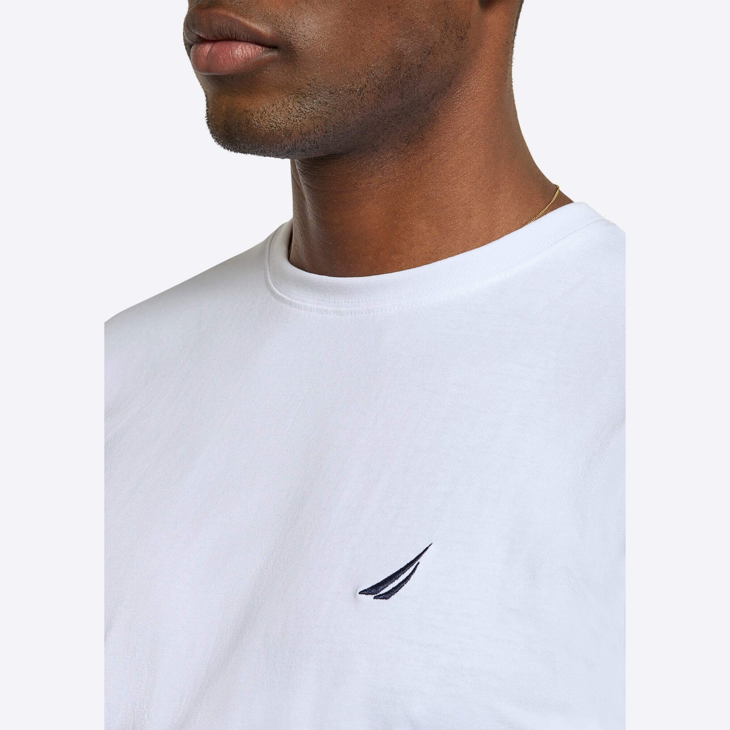 Tričko Nautica Claudio T-Shirt biele