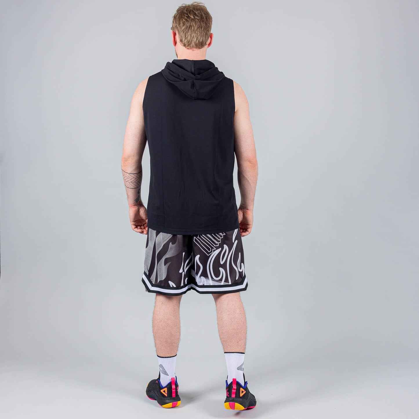 Basketbalové šortky Peak Underground BLACK