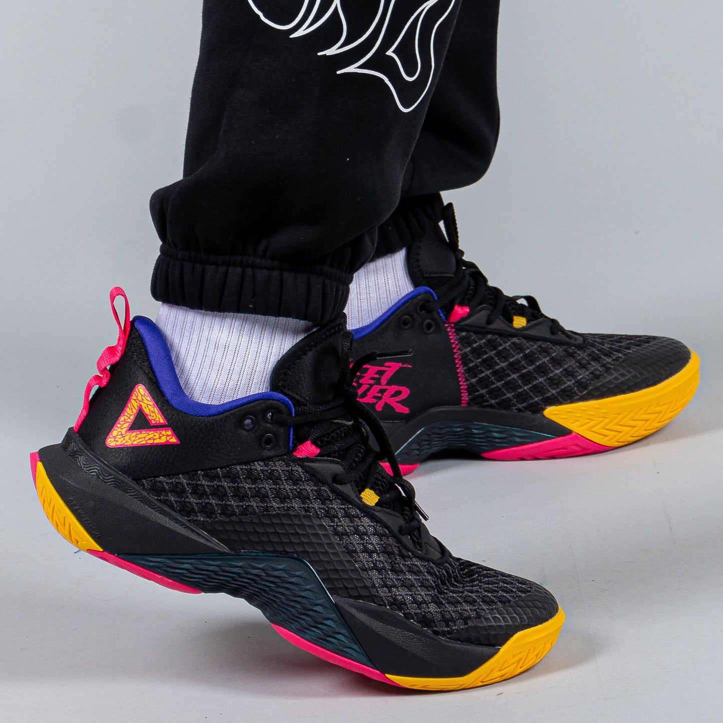 Tepláky Peak Basketbal Underground (Knitted Fleece Pants) Black