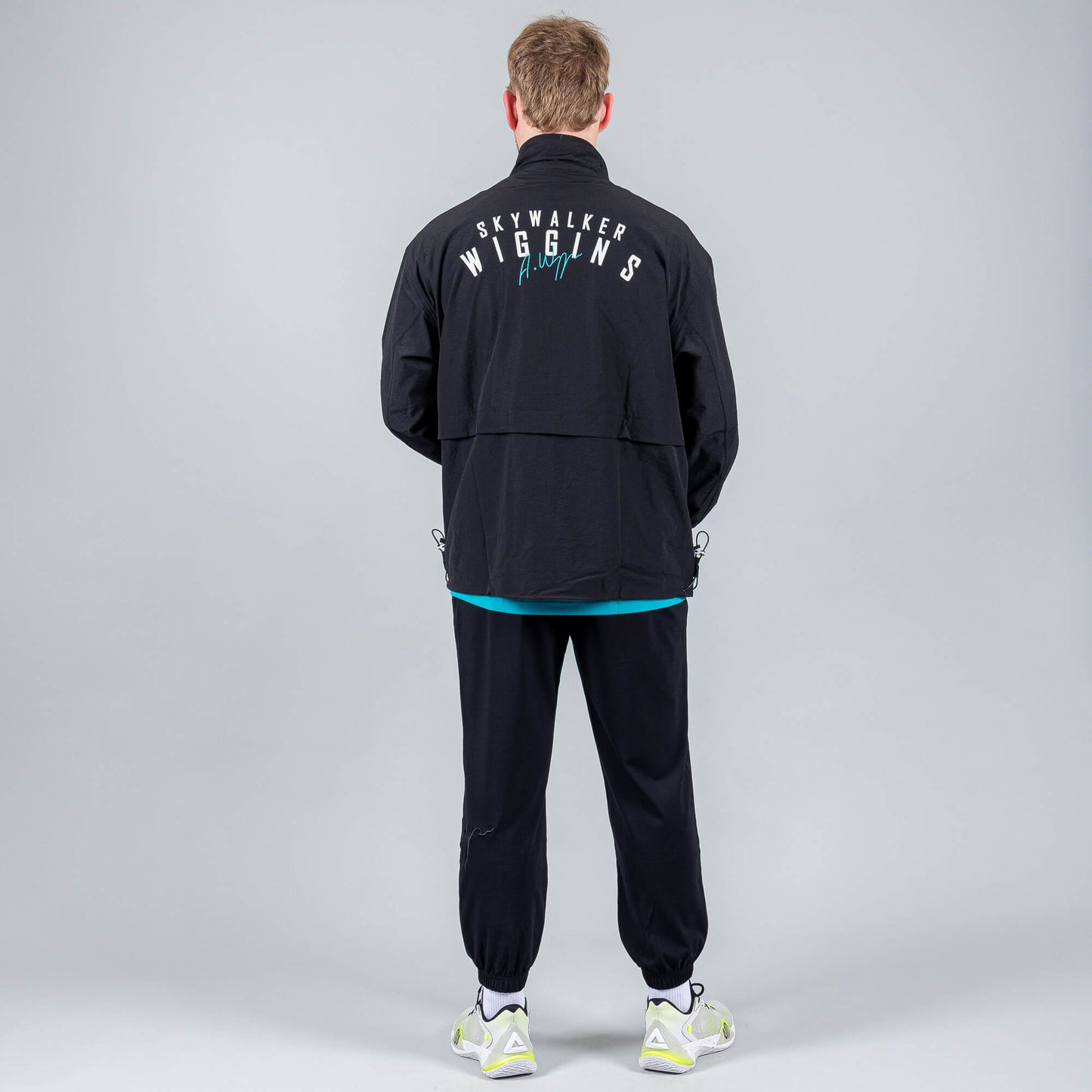 Pánska bunda Peak Ligth wind Jacket Wiggins BLACK