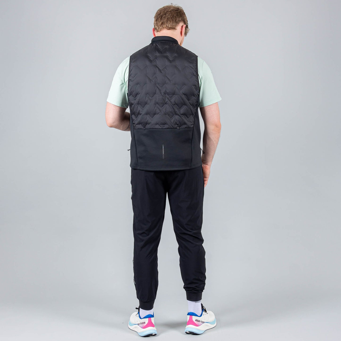 Bežecká páperová vesta Peak (Down Waistcoat) Black