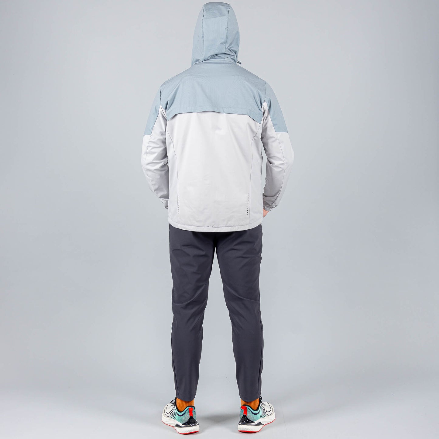 Bežecká bunda Peak Running Velvet Jacket Lt.Grey Blue