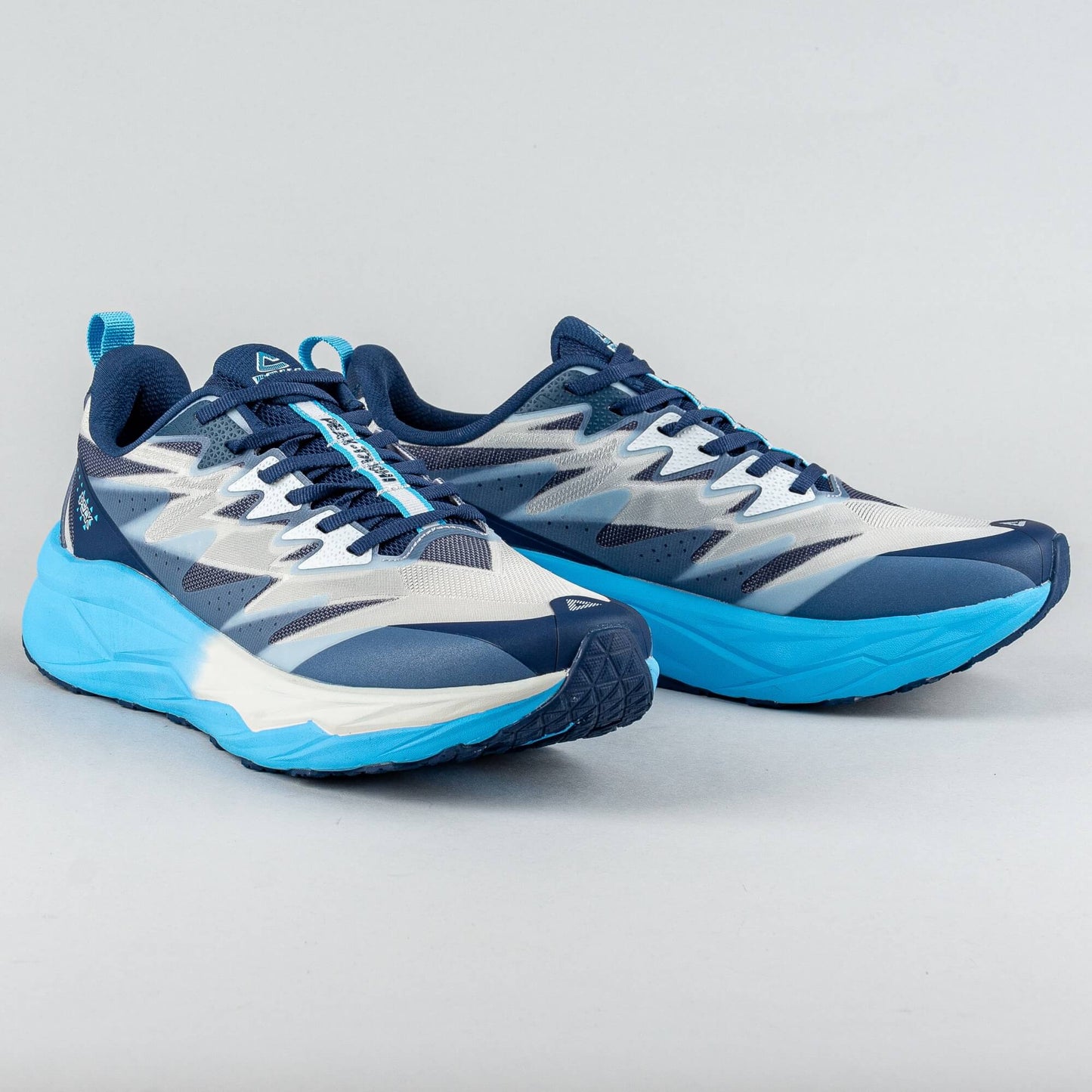 Bežecké tenisky Peak Men'S Gpx Pro 21K Pro Running Training Shoes Lt.Grey/Still Blue