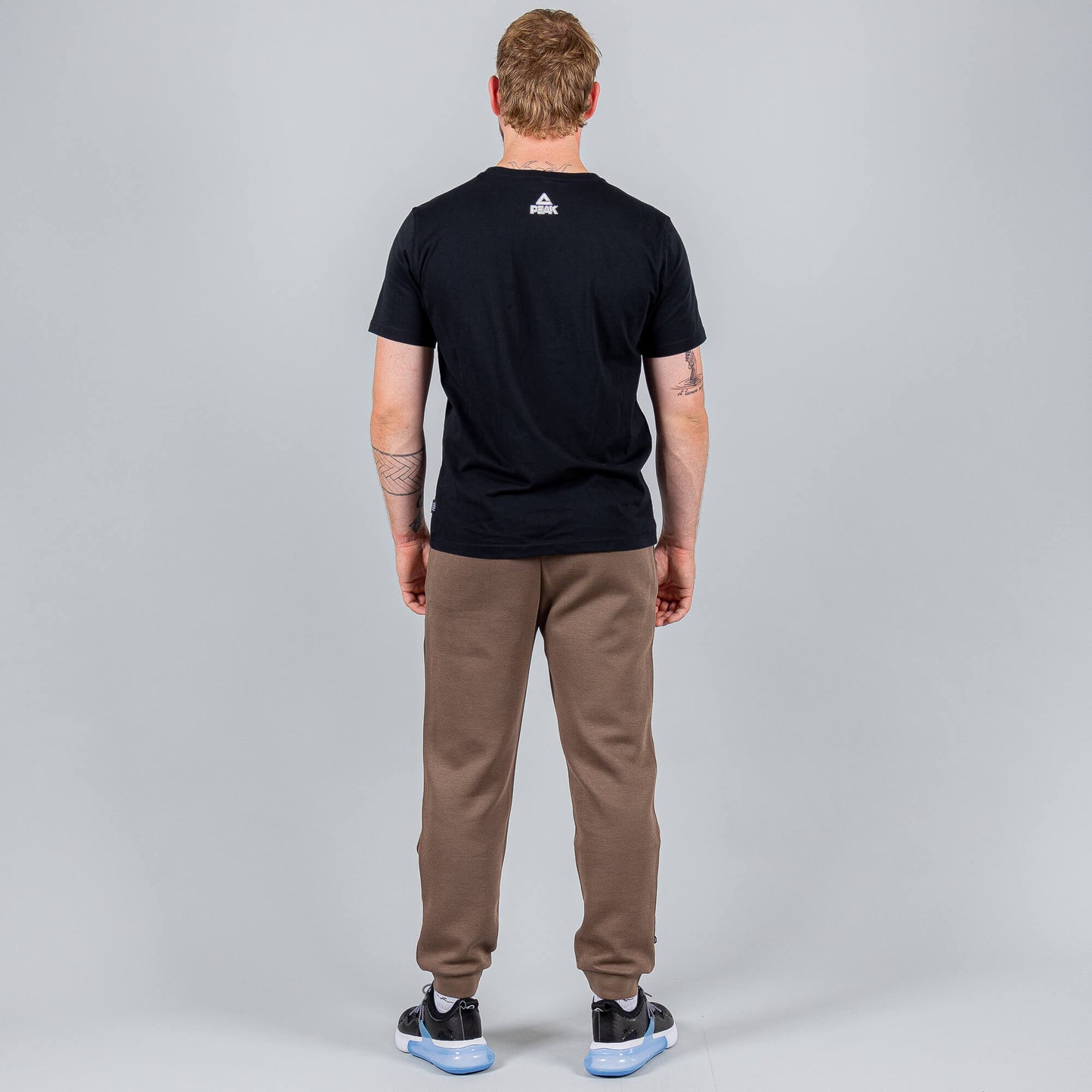 Tepláky Peak Basketbal Underground Knitted Pants Brown