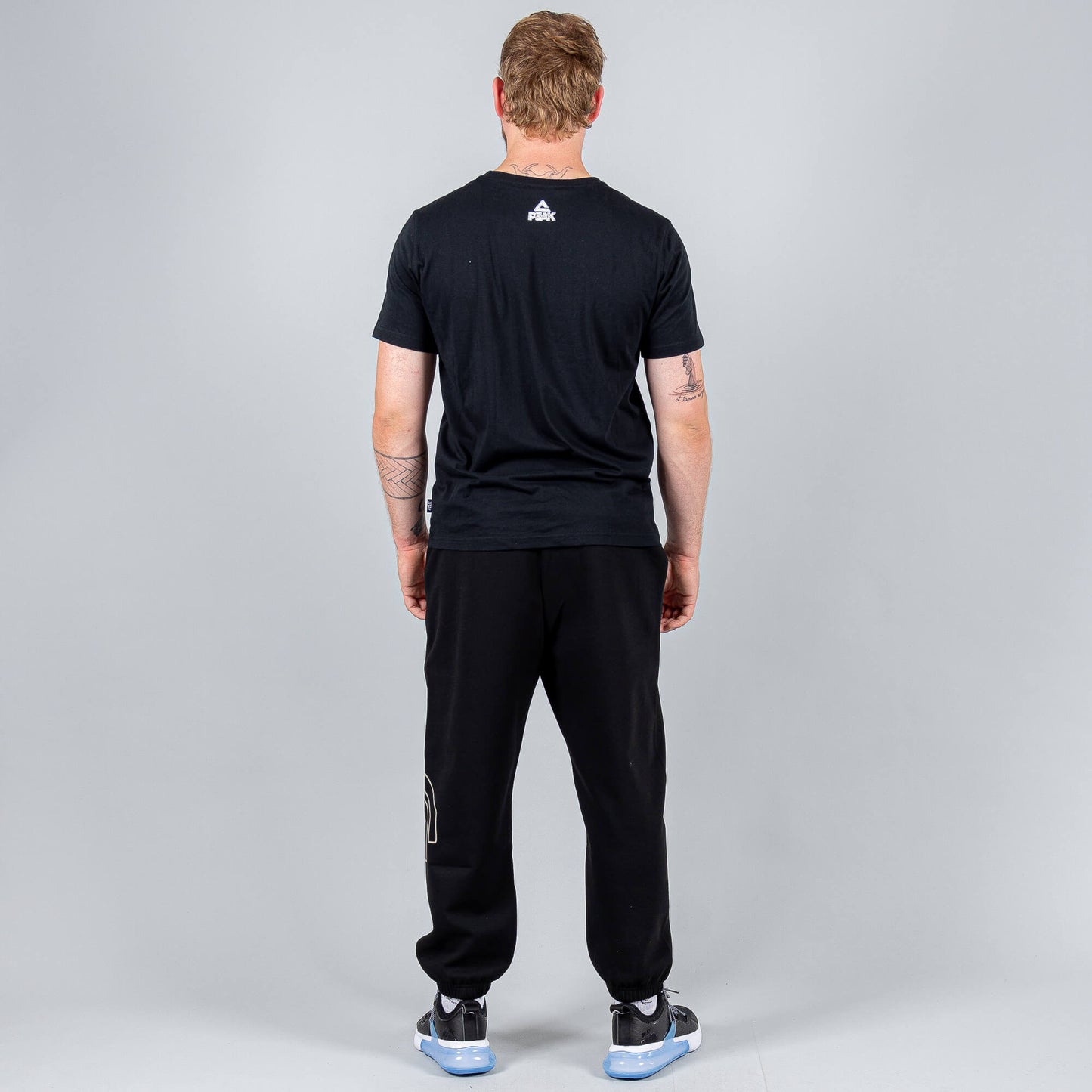 Tepláky Peak Wiggins Basketball Lifestyle Fleece Pants Black