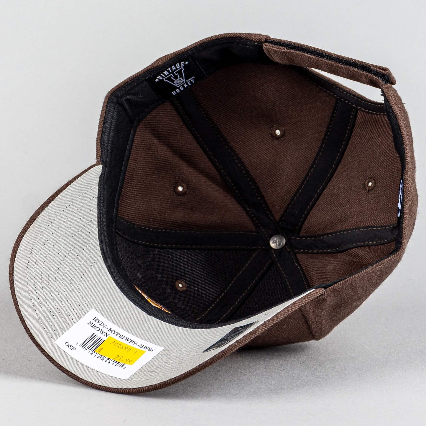 Šiltovka 47 Brand NHL Vintage Boston Bruins '47 MVP Brown